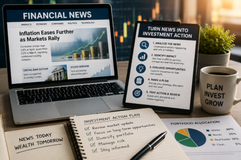 Turn financial news into actionable investment decisions using market analysis and investment planning