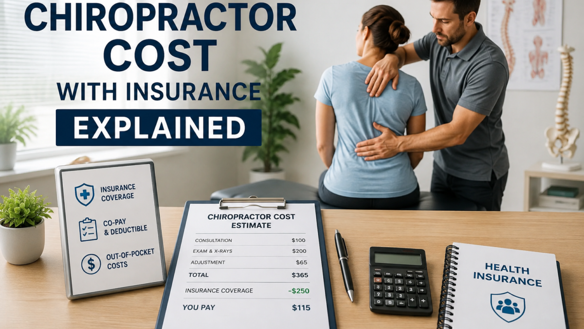 Chiropractor cost with insurance and out-of-pocket expenses