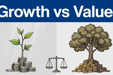 growth stocks vs value stocks