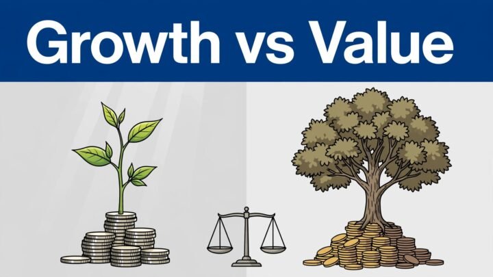 growth stocks vs value stocks