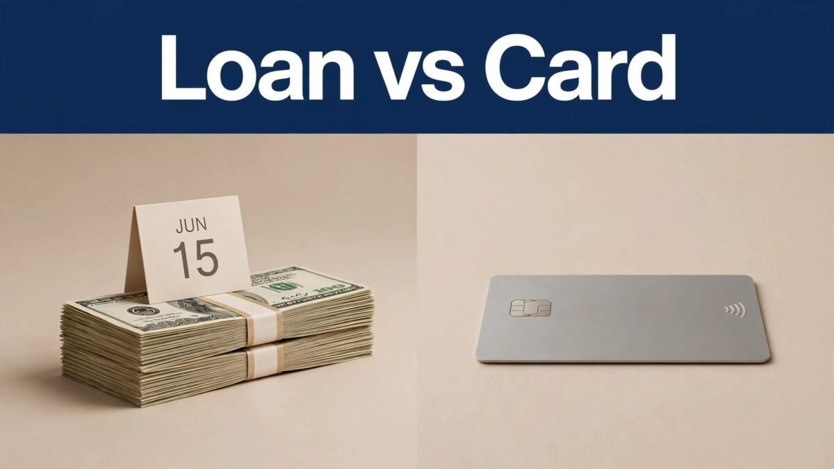 personal loan vs credit card